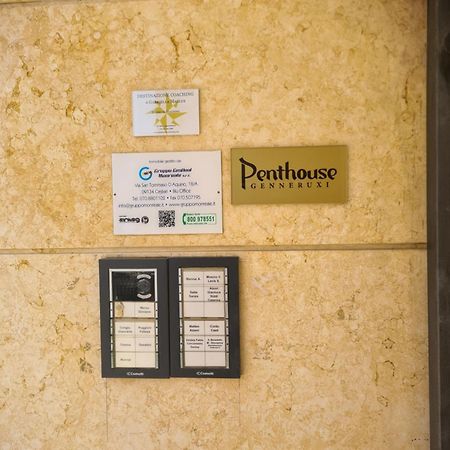Penthouse Genneruxi Otel Cagliari Dış mekan fotoğraf